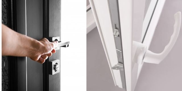 Fensterbeschläge, Griffe und -schlösser