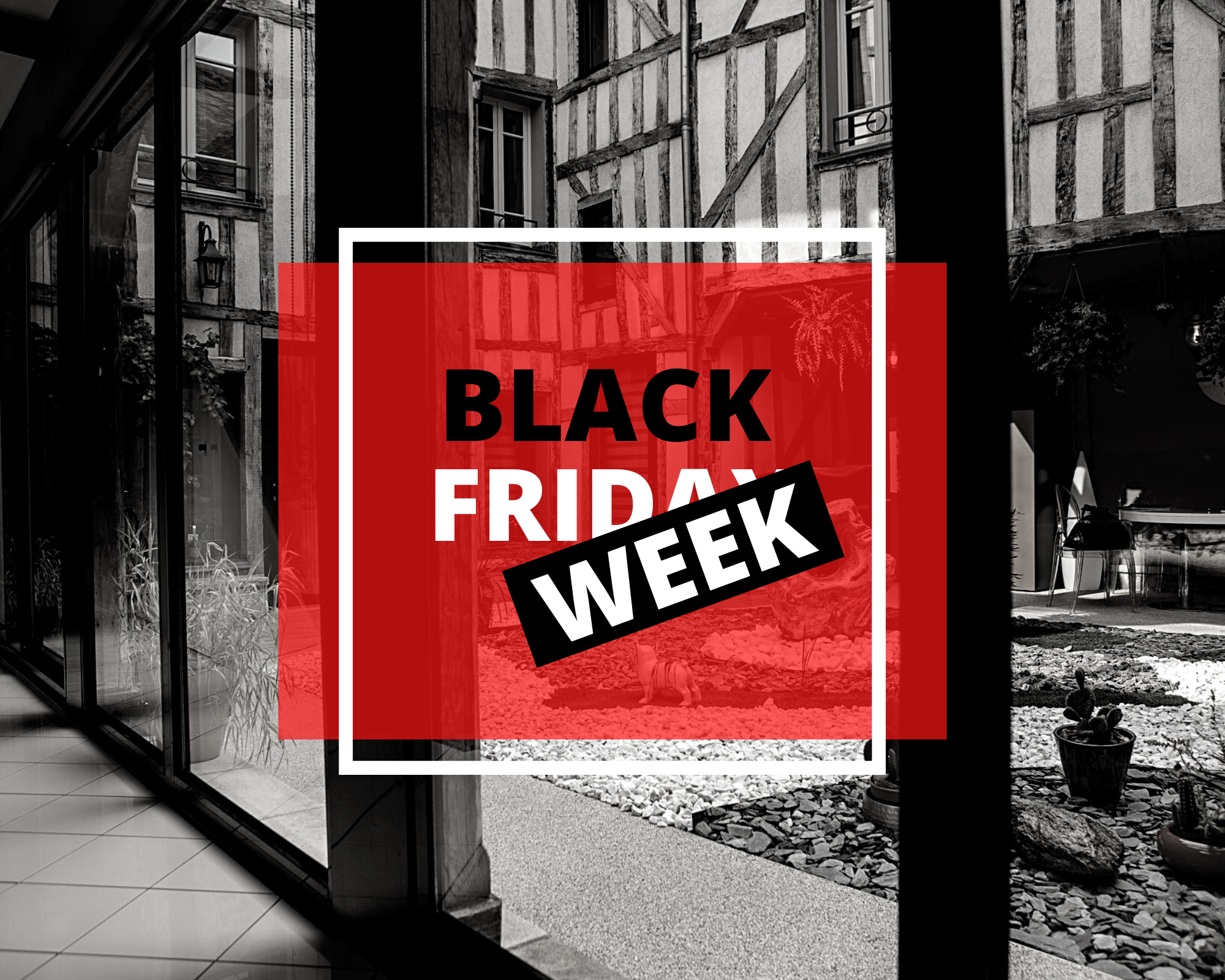 Black Week - erhalten Sie 5 % Rabatt auf Ihre Bestellung
