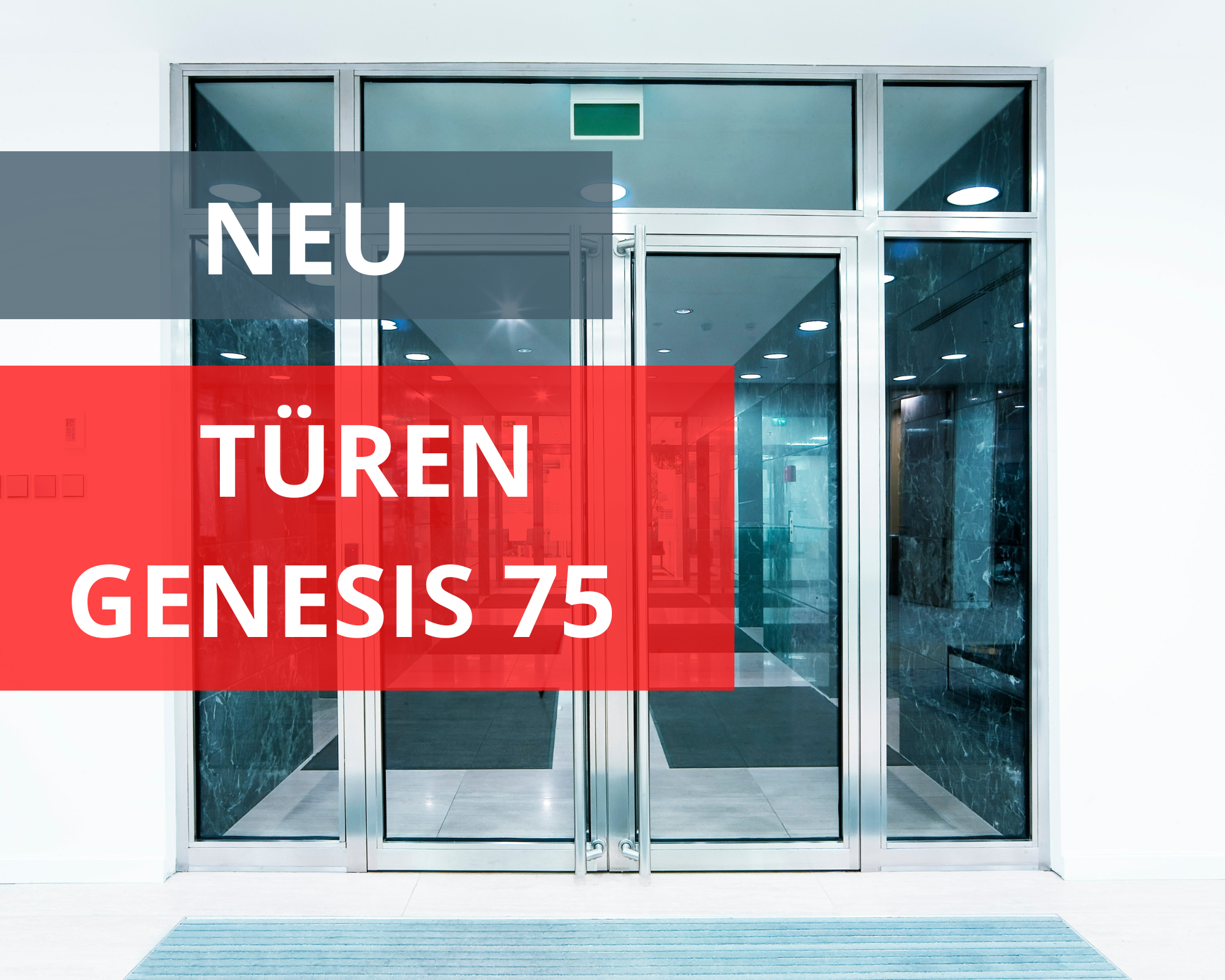 Neu - Genesis 75 Türen