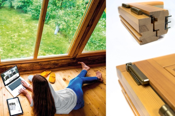 Energiesparende Holzfenster