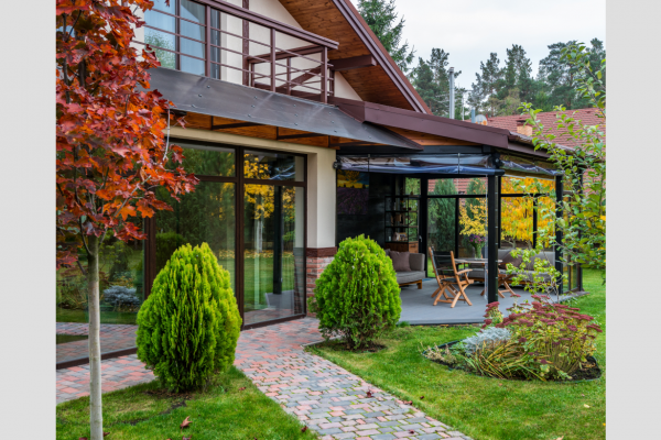 Fenster für den Garten